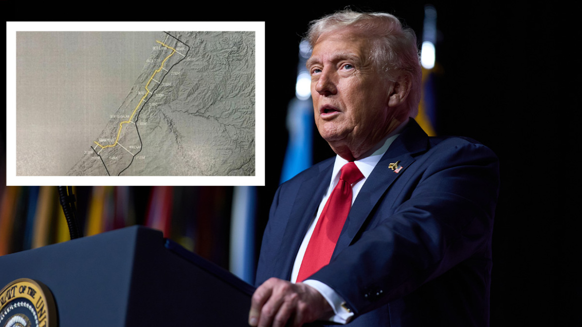 Τραμπ: Αυτό είναι το σχέδιο απόσυρσης που δέχτηκε το Ισραήλ, άμεση εκεχειρία όταν πει το ναι η Χαμάς - Δείτε χάρτη