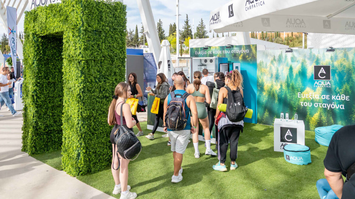 AQUA Carpatica: Η καρδιά της ενυδάτωσης στο Be Well Festival
