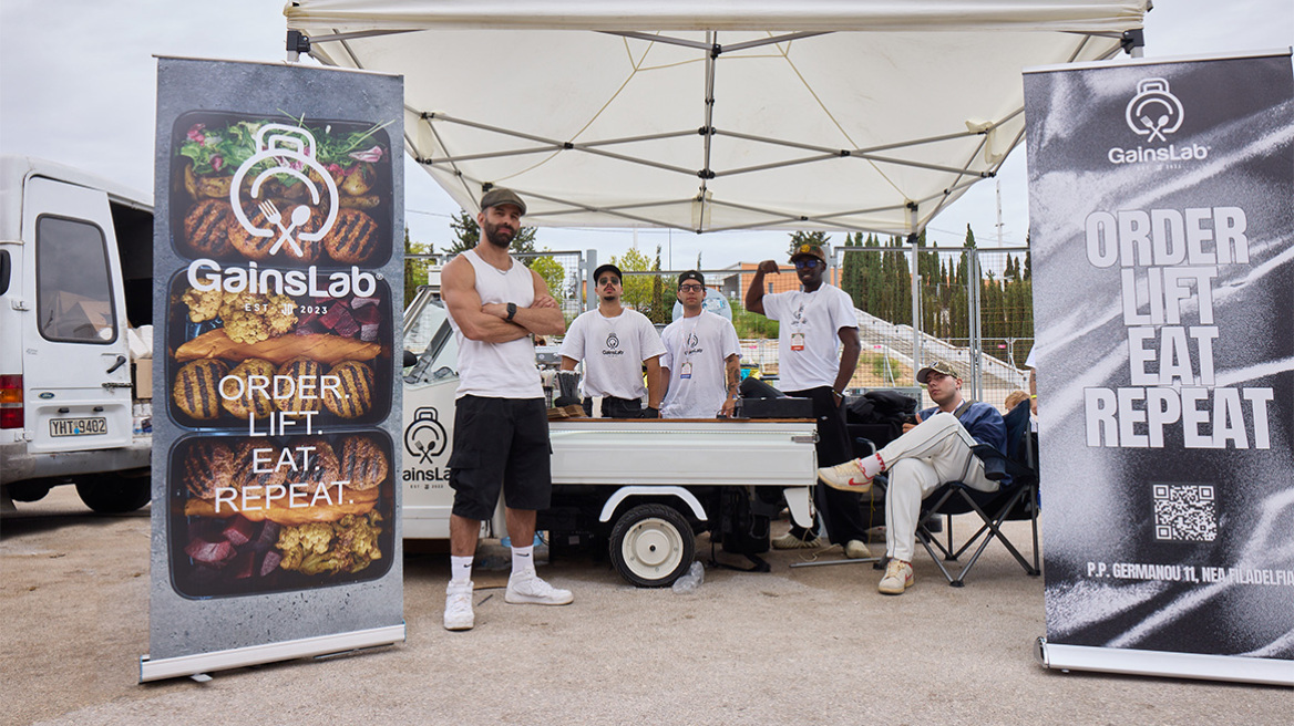 Ο Δημήτρης Ορφανάκος και το Gains Lab στο Be Well Festival 