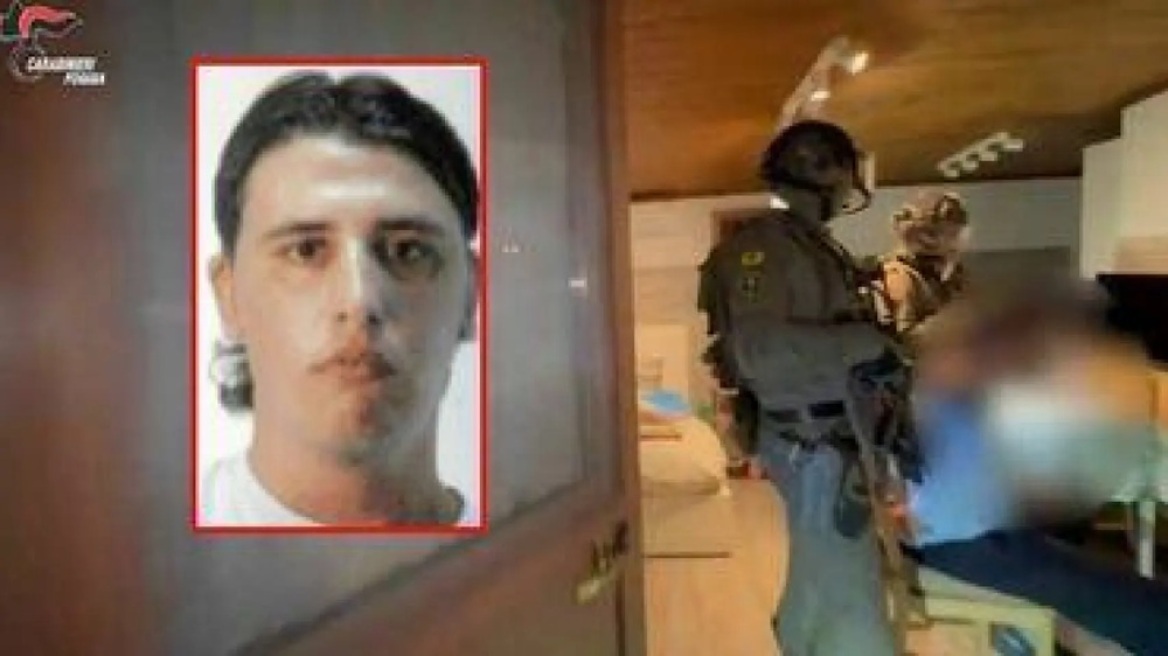 Στα χέρια των καραμπινέρων γνωστός Ιταλός μαφιόζος - Μπούκαραν στο σπίτι του στη Φότζια την ώρα που κοιμόταν, δείτε βίντεο