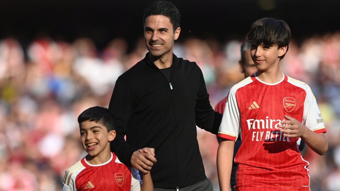 Ο γιος του Μικέλ Αρτέτα έκανε το ντεμπούτο του με την U17 της Άρσεναλ
