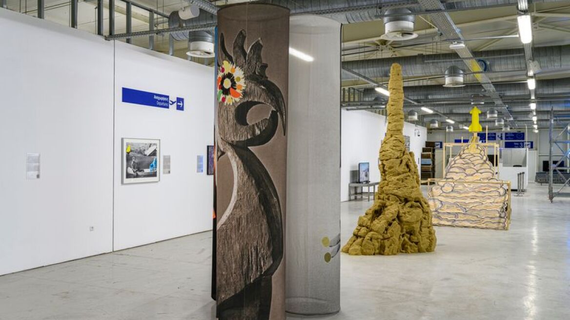 Αεροδρόμιο Ελ. Βενιζέλος: Φιλοξενεί μια μεγάλη έκθεση σύγχρονης τέχνης - Δείτε φωτογραφίες