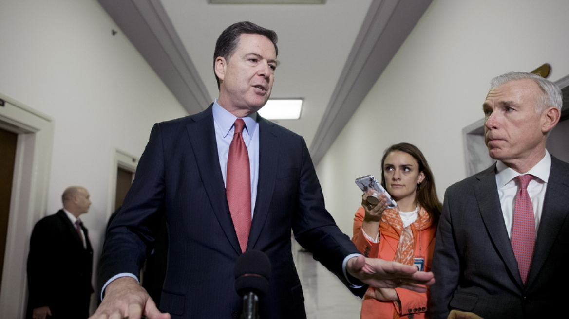 Αθώος δήλωσε ο πρώην διευθυντής του FBI για ψευδή κατάθεση στο Κογκρέσο