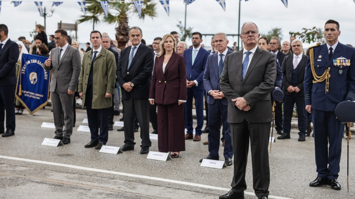 Στη Λήμνο ο Τασούλας: Το Έθνος μας υπηρετεί τις «μεγάλες του ιδέες» όταν είναι καλά προετοιμασμένο και ενωμένο 