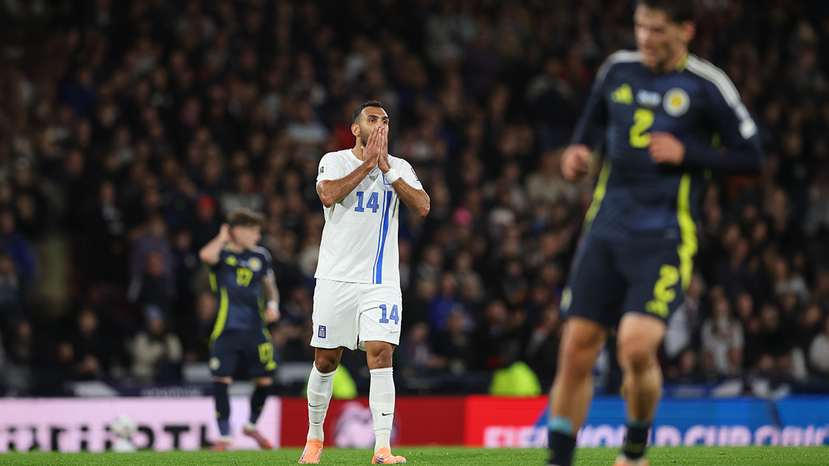 Σκωτσέζικο ντους για την Εθνική στη Γλασκώβη: Προηγήθηκε, αλλά έχασε 3-1 - Θολώνει το όνειρο του Μουντιάλ, δείτε τα γκολ
