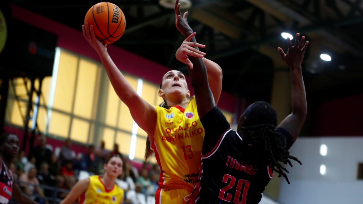 Πρεμιέρα με το δεξί ο Αθηναϊκός στο Eurocup γυναικών, επιβλήθηκε 75-59 της Σαρνέ - Βίντεο 
