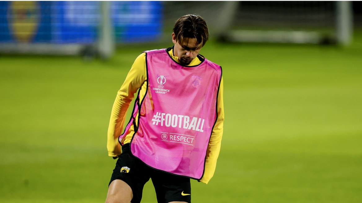 «Συναγερμός» στην ΑΕΚ με Μάριν: Τον ταλαιπωρεί μυϊκό πρόβλημα και είναι αμφίβολος για το ματς της Ρουμανίας με την Αυστρία
