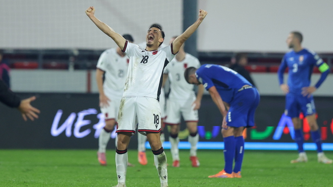 Προκριματικά Μουντιάλ 2026: Η Αλβανία 1-0 τη Σερβία, η Τουρκία 6-1 τη Βουλγαρία - Δείτε γκολ