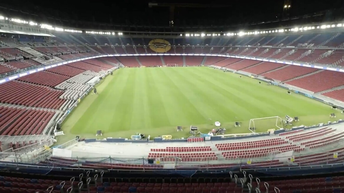 Φοβερά πλάνα από το νέο γήπεδο της Μπαρτσελόνα - Δείτε βίντεο 