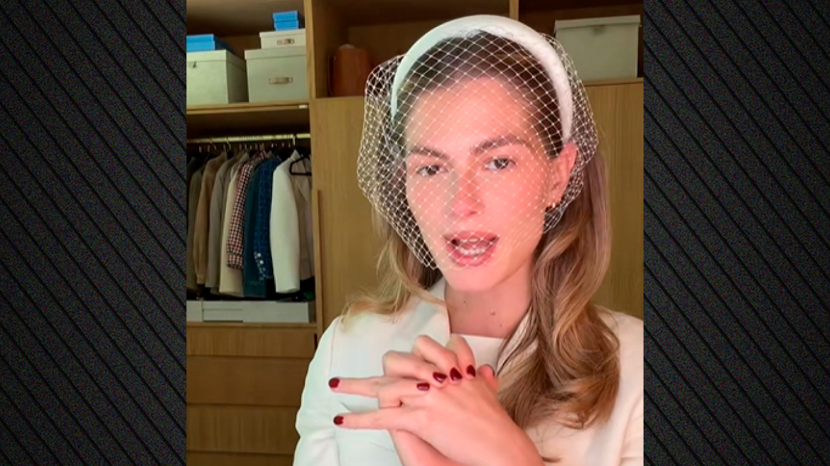 Το βίντεο της Αμαλίας Κωστοπούλου πριν τον πολιτικό γάμο με τον Τζέικ Μέντγουελ