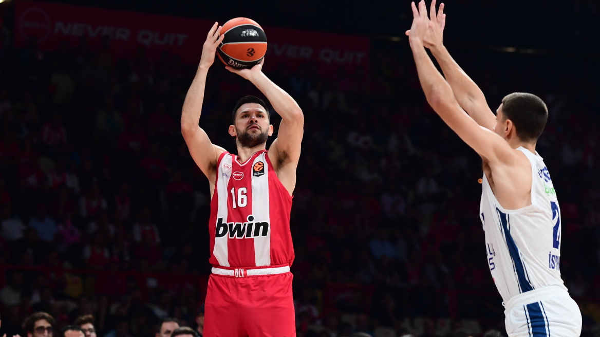 Ολυμπιακός: Έφτασε τις 400 συμμετοχές στη Euroleague o Παπανικολάου