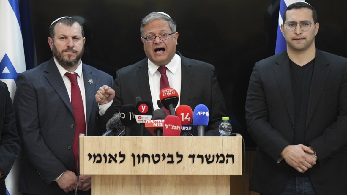 Ισραήλ: Aκροδεξιός υπουργός απειλεί τη Γάζα με πλήρη διακοπή της βοήθειας, εάν η Χαμάς δεν επιστρέψει τις σορούς στρατιωτών