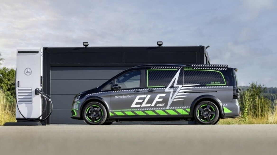 Mercedes-Benz ELF με ταχυφόρτιση 1 MW