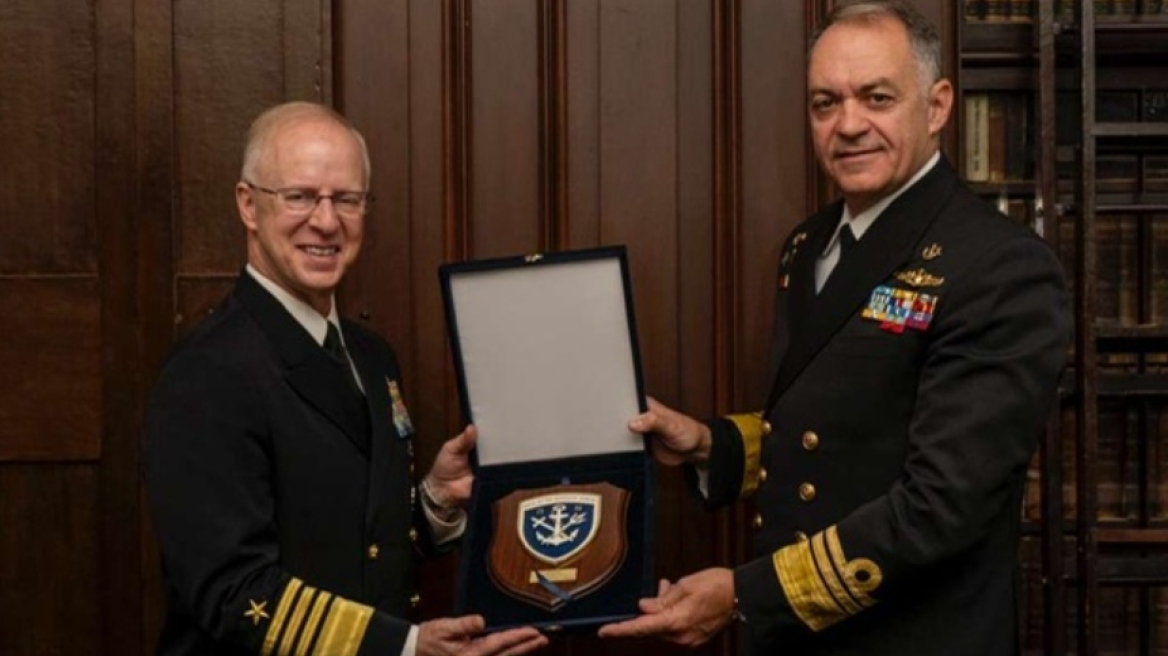 Συνάντηση Αρχηγών ΓΕΝ Ελλάδας - ΗΠΑ: Στο επίκεντρο η πρόοδος των εξοπλιστικών προγραμμάτων του Πολεμικού Ναυτικού