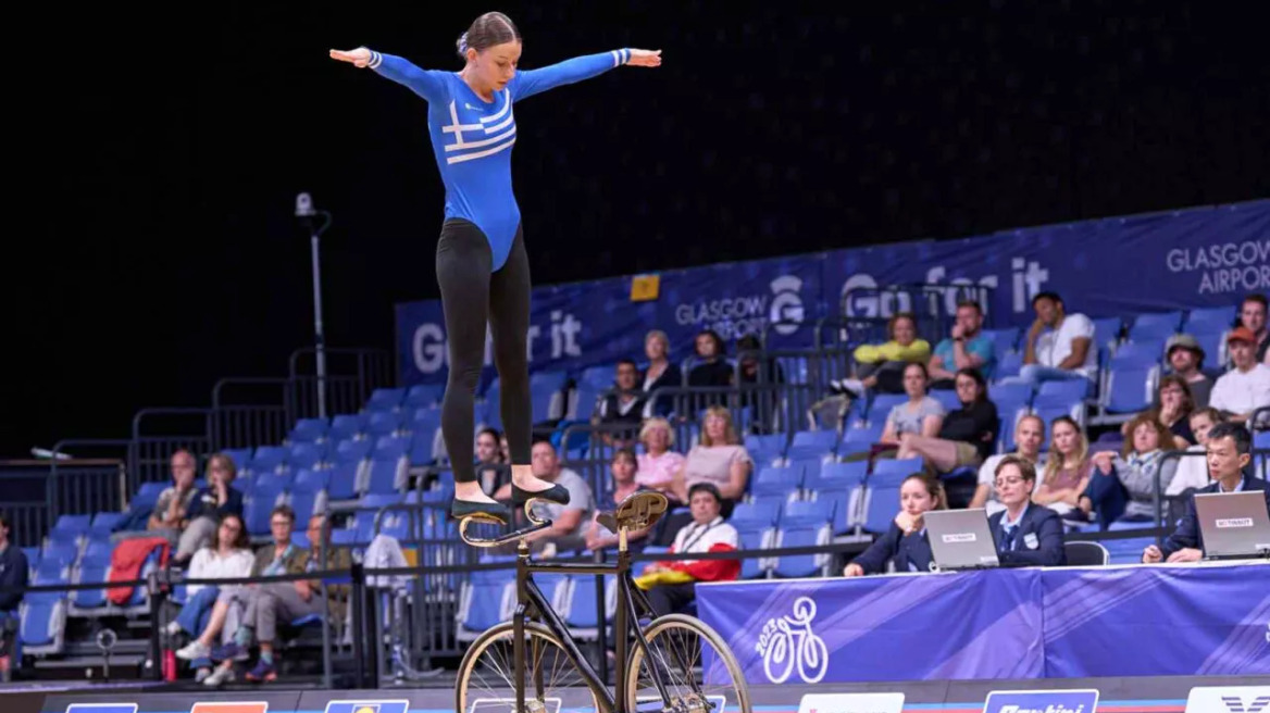 Η Ελληνίδα που διακρίνεται στην καλλιτεχνική ποδηλασία και μετατρέπει τις δυσκολίες σε δύναμη

