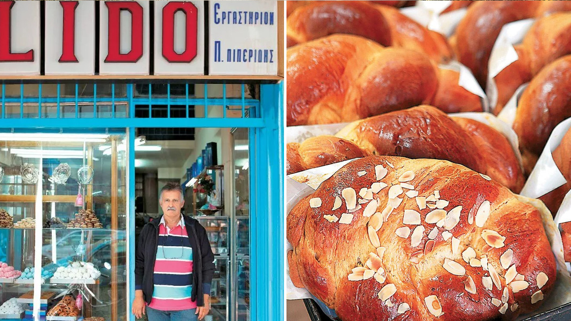 Γιώργος Πιπερίδης: Ο άνθρωπος που... γλύκανε γενιές Αθηναίων με το μαχλέπι του, η μυστική συνταγή για τα τσουρέκια του Lido και οι ουρές απ' όλη την Αθήνα