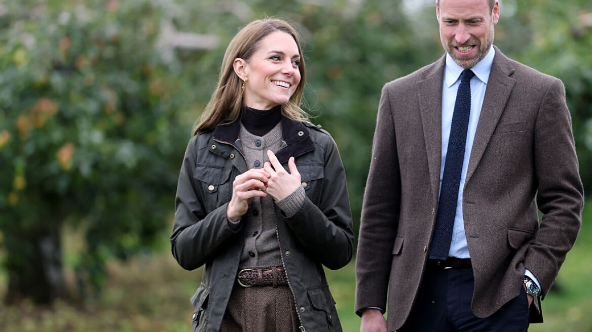 Η Κέιτ Μίντλετον και ο πρίγκιπας Ουίλιαμ ανοίγουν φύλλο πίτας και καλλιεργούν λινάρι - Δείτε βίντεο