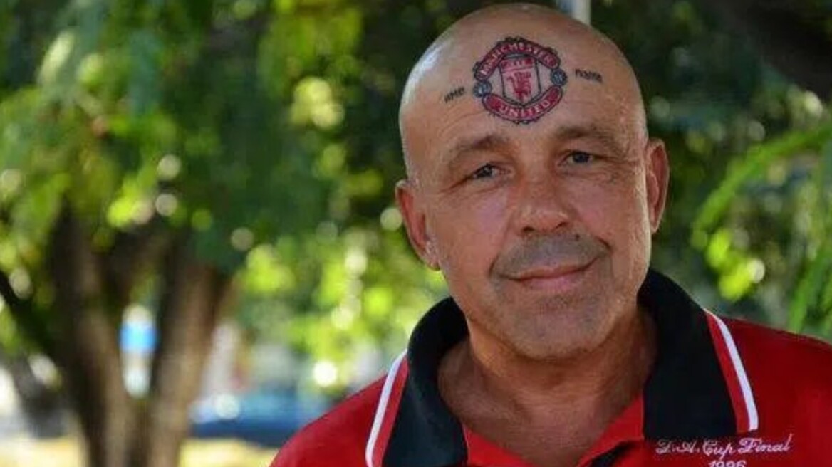 Έφυγε από τη ζωή ο Βούλγαρος που άλλαξε το όνομά του σε Μάντσεστερ Γιουνάιτεντ και έκανε τατουάζ στο μέτωπό του το έμβλημα της 