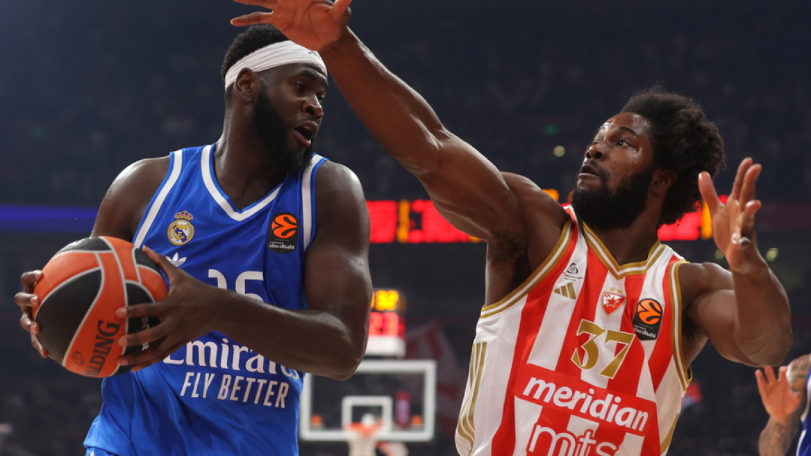 Ερυθρός Αστέρας – Ρεάλ 90-75: Πάει... τρένο στην εποχή Ομπράντοβιτς - Βίντεο 