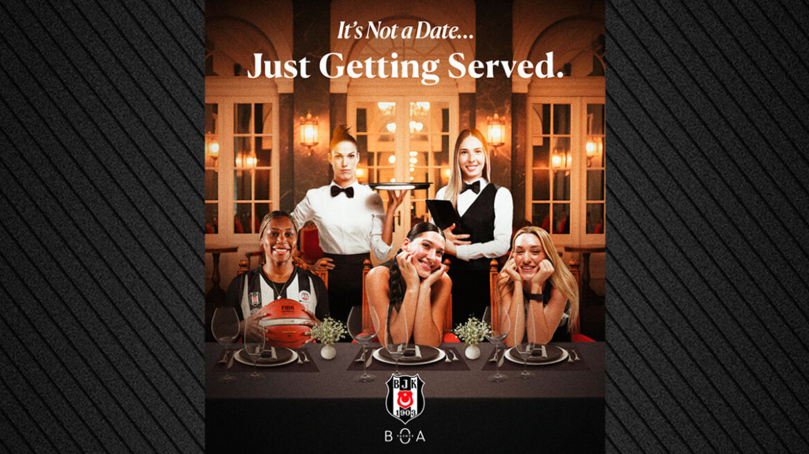 Αθηναϊκός: Προσφεύγει στη FIBA για προσβλητική ανάρτηση της Μπεσίκτας - Απεικονίζει τις παίκτριές του ως σερβιτόρες