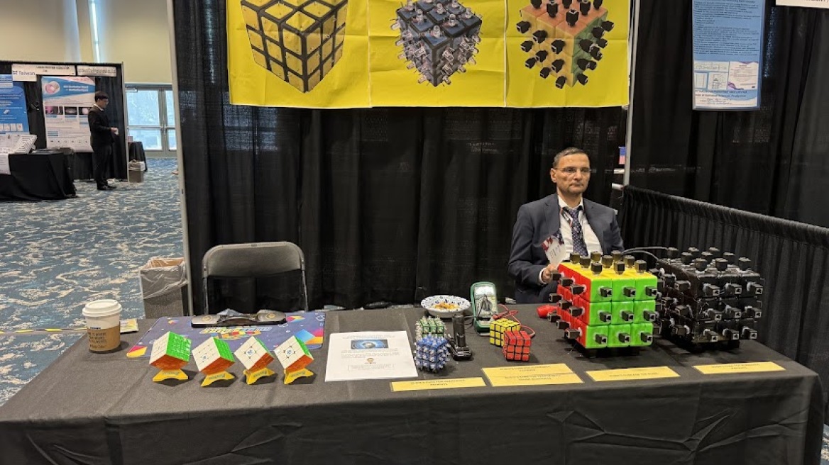 Έλληνας μαθητής από το ΕΠΑΛ Ηρακλείου κέρδισε τρία βραβεία στη Σίλικον Βάλεϊ για καινοτόμο κύβο του Ρούμπικ