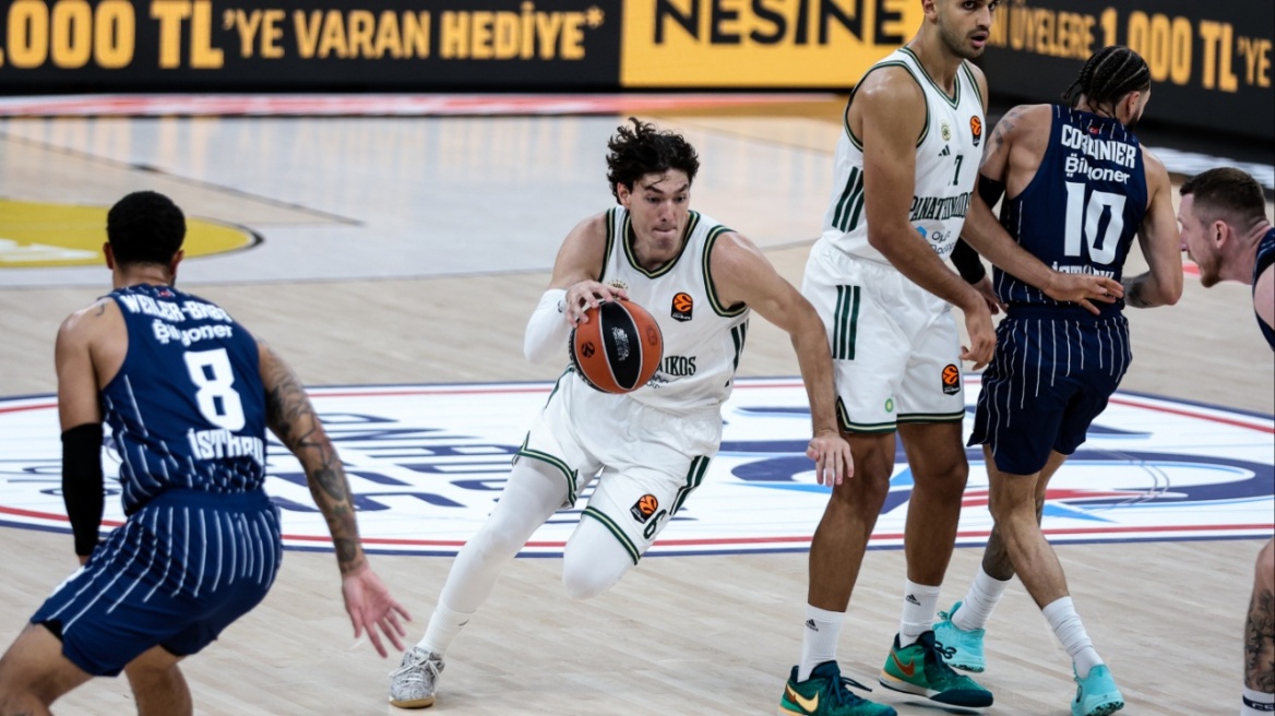 Euroleague: Ο Παναθηναϊκός έφυγε με το διπλό από την Πόλη και έπιασε κορυφή με συγκάτοικο την Χαποέλ - Δείτε βίντεο 
