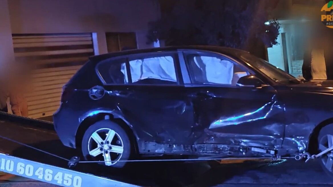 Τροχαίο με δύο τραυματίες στην Καλλιθέα - Βίντεο