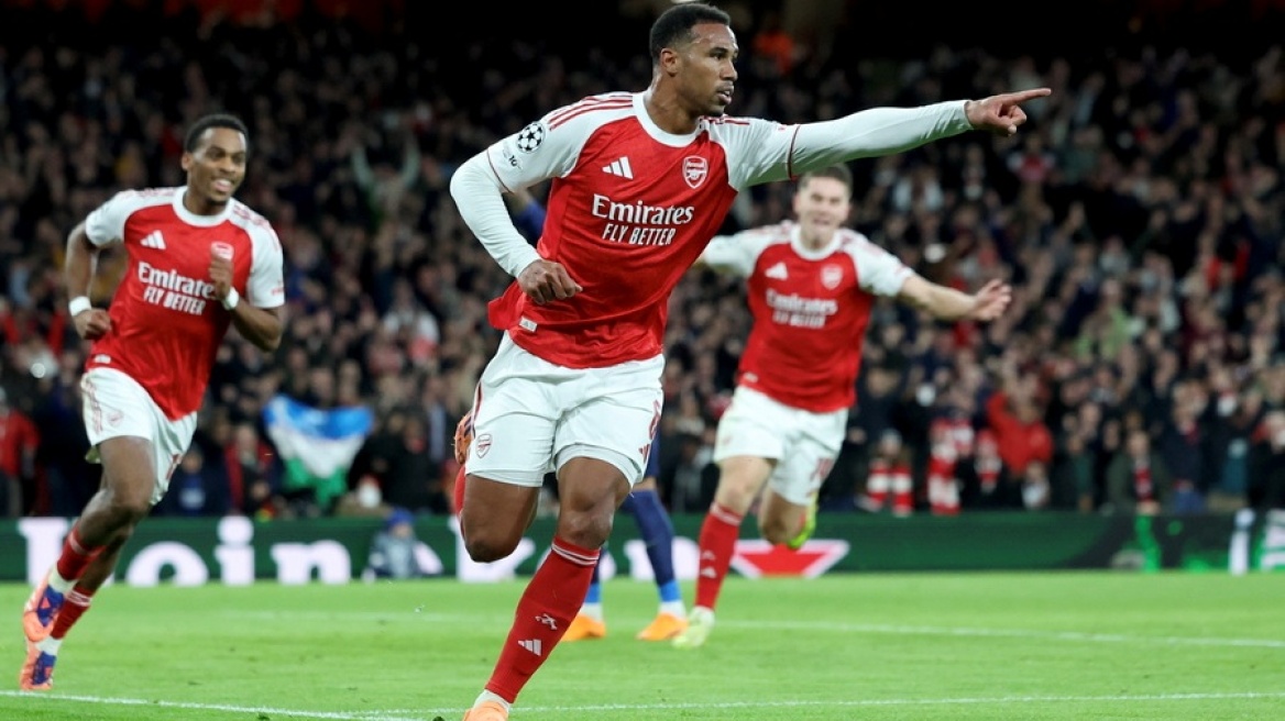 Φεστιβάλ γκολ στο Champions League με επτάρα της Παρί, εξάρα της Αϊντχόφεν και τεσσάρα της Άρσεναλ - Δείτε τα γκολ
