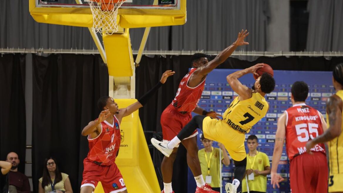 Ο Άρης έχασε 86-79 από τη Μανρέσα και γνώρισε τέταρτη σερί ήττα