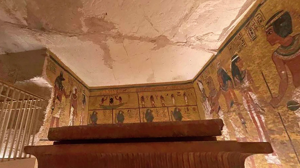 Κίνδυνος κατάρρευσης για τον τάφο του Τουταγχαμών - Απειλείται από ρωγμές και υγρασία