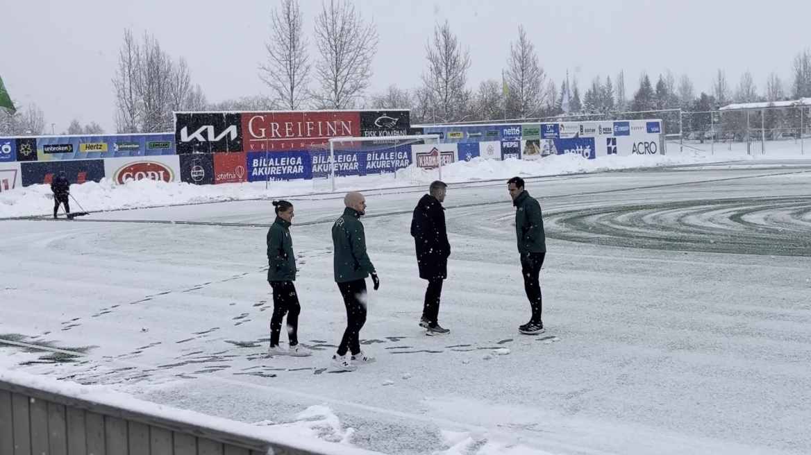 Ακουρέιρι - ΠΑΟΚ: Στον αέρα λόγω χιονόπτωσης το παιχνίδι για το UEFA Youth League, μπορεί να γίνει σε κλειστό!

