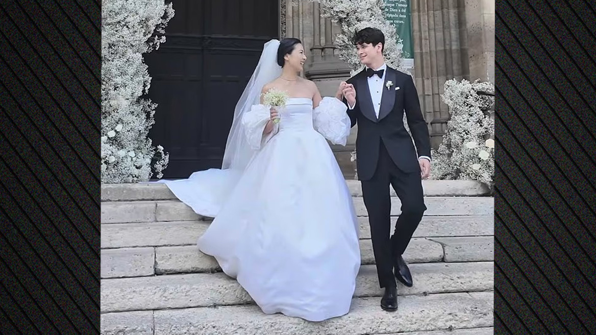 Γόνος της οικογένειας Givenchy παντρεύτηκε την αγαπημένη του από το πανεπιστήμιο στο Παρίσι - Δείτε βίντεο