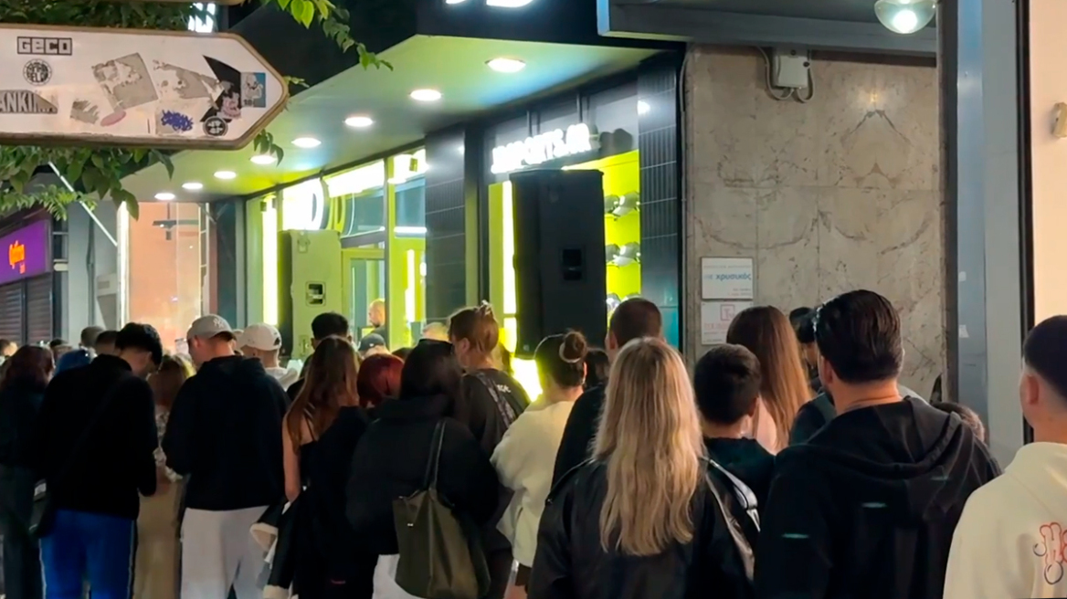 Ουρές στην Τσιμισκή για ένα καπέλο του ΛΕΞ - Δείτε βίντεο
