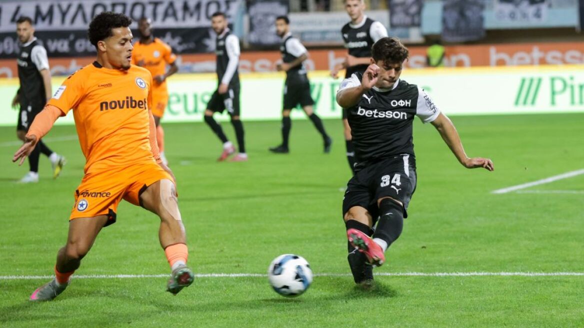 Ο Ατρόμητος είδε το VAR να του ακυρώνει τρία γκολ, αλλά έβαλε άλλα τόσο και νίκησε 3-1 τον ΟΦΗ στο Ηράκλειο - Δείτε τα γκολ