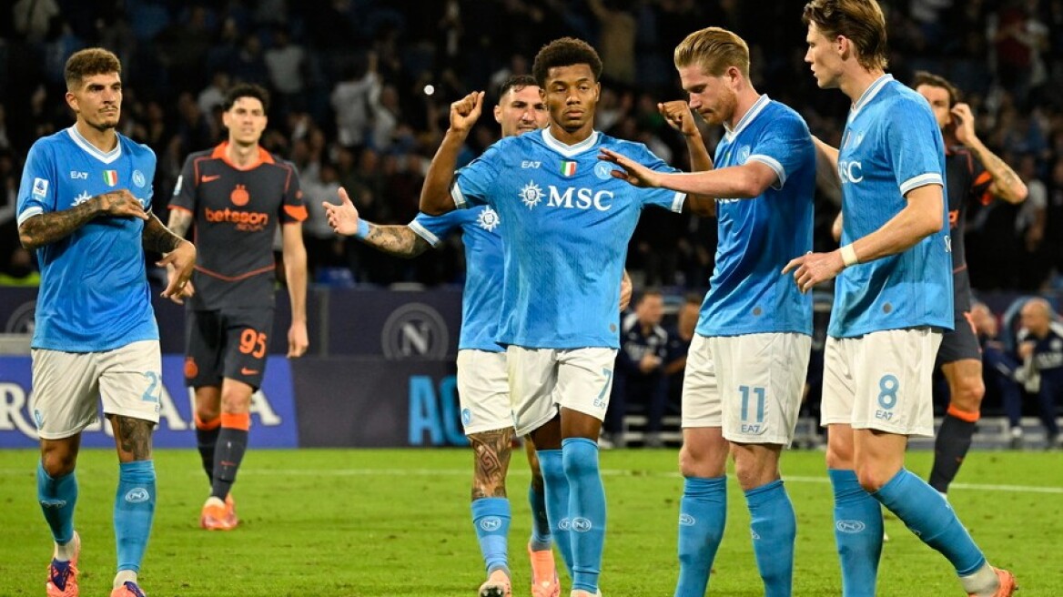 Το πρώτο γκολ του Κωστούλα δεν έφτανε, 4-2 η Γιουνάιτεντ την Μπράιτον, η Νάπολι 3-1 την Ίντερ στο ντέρμπι - Δείτε γκολ από τα πρωταθλήματα της Ευρώπης