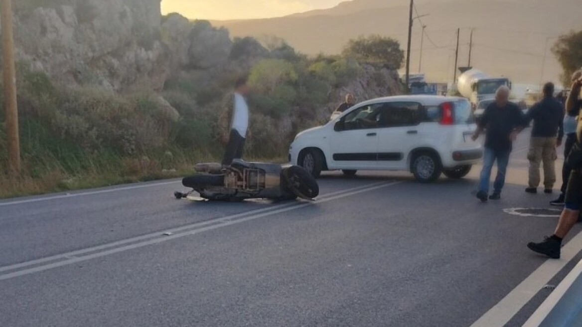 Τραγωδία στην Κρήτη: Νεκρός 29χρονος μοτοσικλετιστής που έχασε τον έλεγχο της μηχανής του