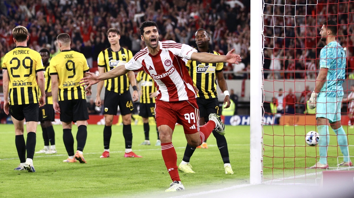 Super League 1: Η βαθμολογία μετά τη νίκη του Ολυμπιακού επί της ΑΕΚ 