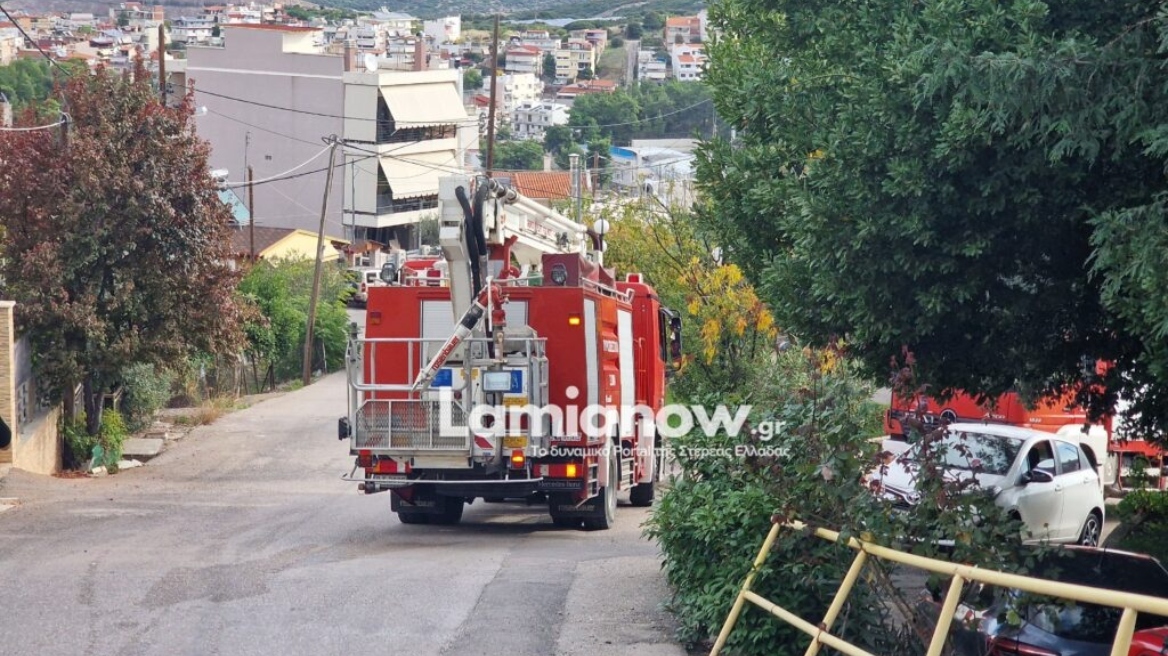 Λαμία: Φωτιά σε μονοκατοικία με ένα νεκρό
