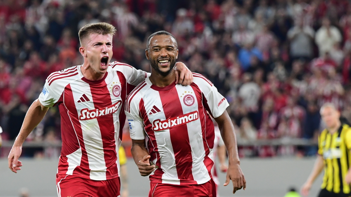 Έκτη σερί νίκη του Ολυμπιακού επί της ΑΕΚ στο πρωτάθλημα - Έφτασε τα 7 γκολ κόντρα στην Ένωση ο Ελ Κααμπί 