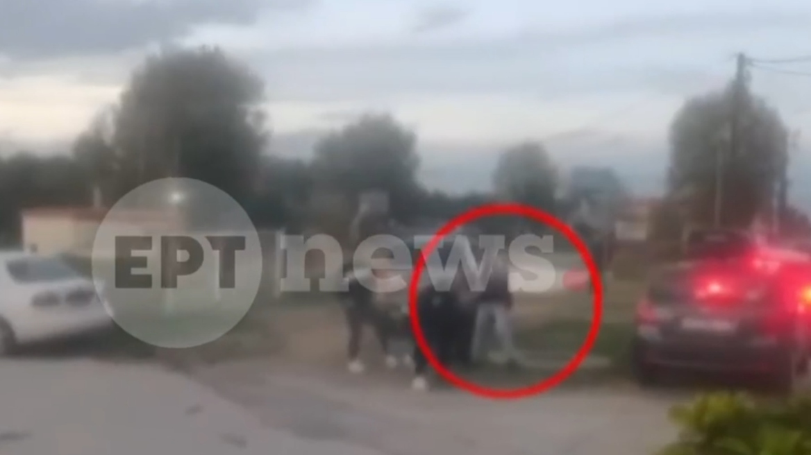 Βίντεο ντοκουμέντο από την αιματηρή συμπλοκή με ρόπαλα, ξύλα και μαχαίρια στην Περαία