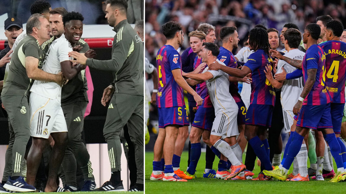 «Μην με αγγίζεις κλαψιάρη» - Ο Βινίσιους μετά τα... γαλλικά στον Αλόνσο, τσακώθηκε και με τον Γιαμάλ στο Clasico