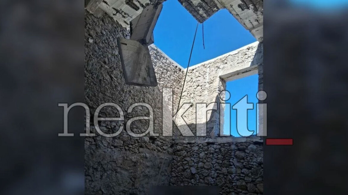 Κατέρρευσε τμήμα ταράτσας σπιτιού στον Μυλοπόταμο - Νεκρός 67χρονος