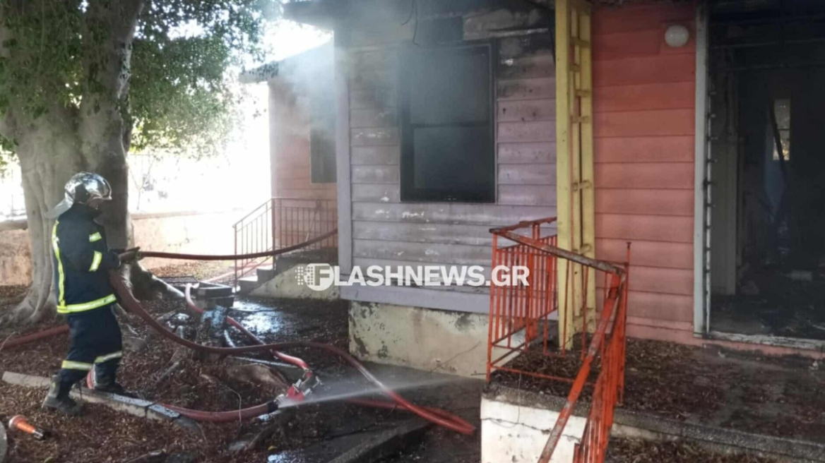 Χανιά: Φωτιά ξέσπασε στο παλιό ΠΙΚΠΑ, δείτε βίντεο