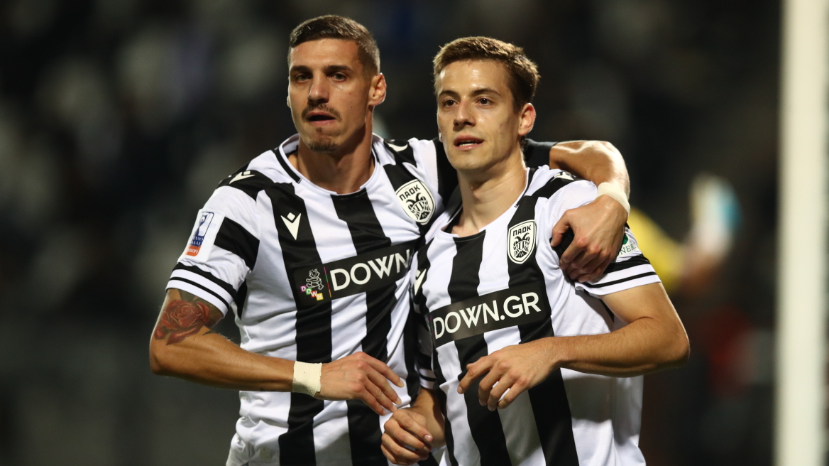 ΠΑΟΚ - ΑΕΛ 4-1: Πρώτη νίκη απ' το πρώτο ημίχρονο για τον Δικέφαλο - Δείτε τα γκολ