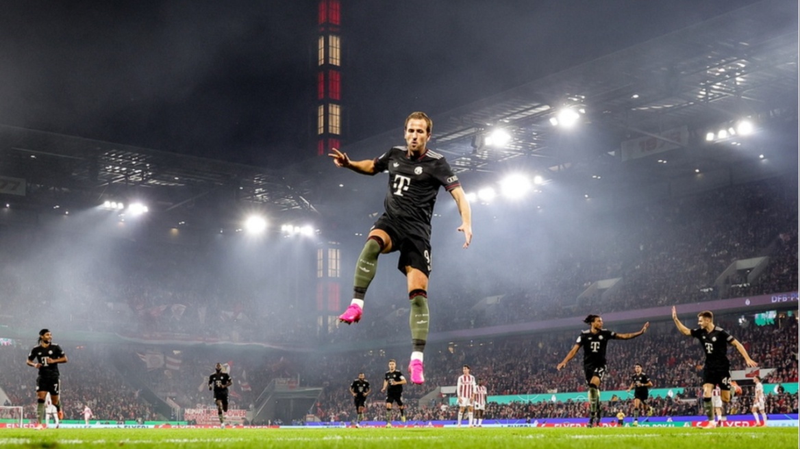 Κύπελλο Γερμανίας: Πάρτι του Χάρι Κέιν στην έδρα της Κολονίας, 4-1 η  Μπάγερν - Δείτε τα γκολ