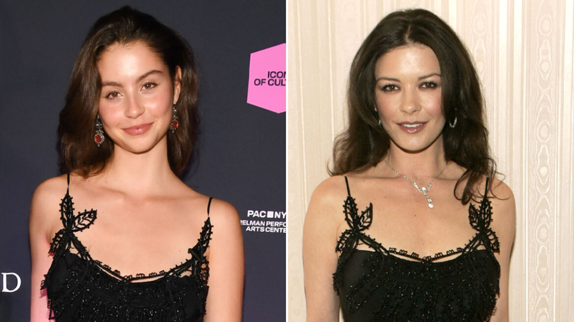 Κάθριν Ζέτα Τζόουνς: Η κόρη της εμφανίστηκε με vintage φόρεμα που είχε βάλει η ηθοποιός πριν από 20 χρόνια