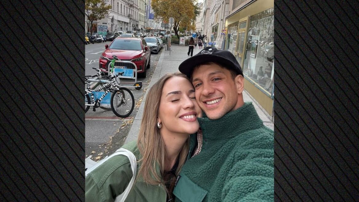 Ηλίας Μπόγδανος - Αλεξάνδρα Εξαρχοπούλου: Το φωτογραφικό άλμπουμ από το ταξίδι τους στη Βιέννη