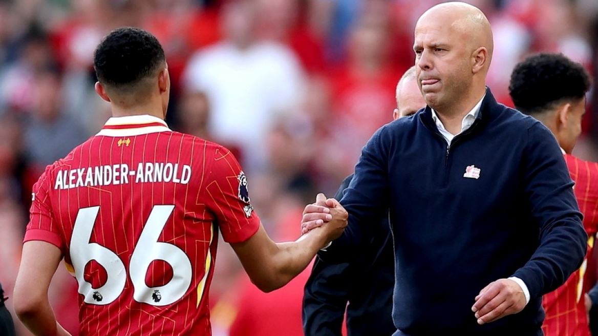 Ο Σλοτ για την επιστροφή του Αλεξάντερ-Άρνολντ στο Άνφιλντ: «Θα έχει ένα θερμό καλωσόρισμα από εμένα, για τον κόσμο δεν ξέρω»
