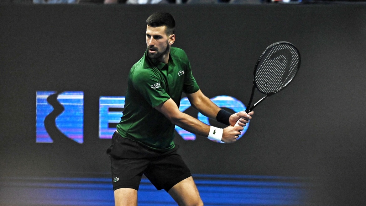 Τζόκοβιτς - Ταμπίλο 2-0: Στα προημιτελικά του Hellenic Championship ο Νόλε - Βίντεο