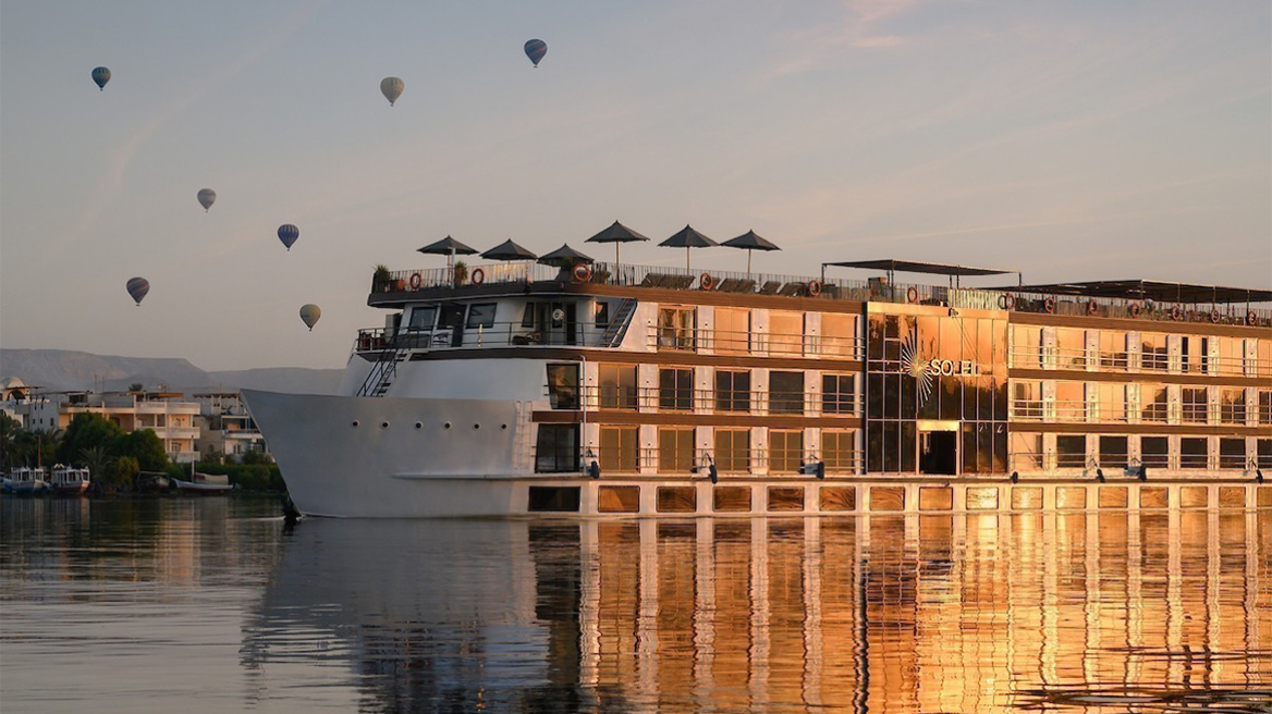 Κρουαζιέρα πολυτελείας: Το παλάτι που ταξιδεύει στον Νείλο